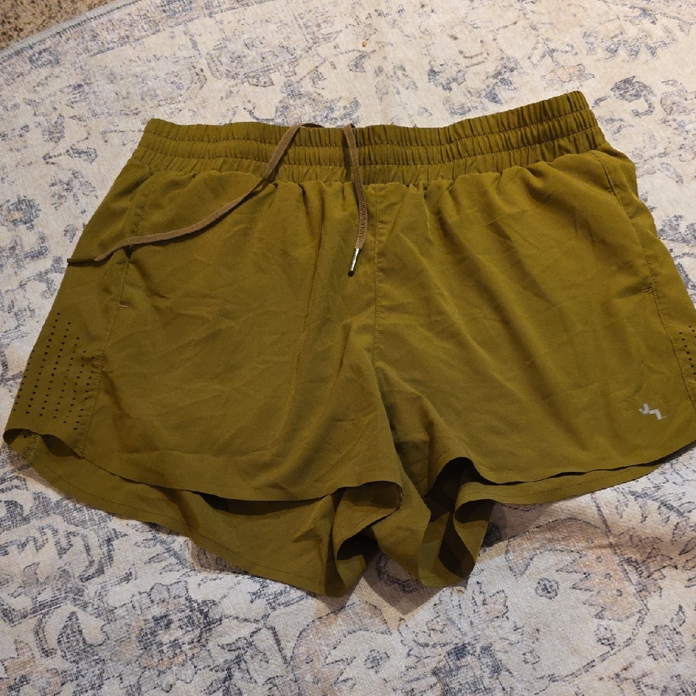 JoyLab Women's Athletic Mustard Shorts